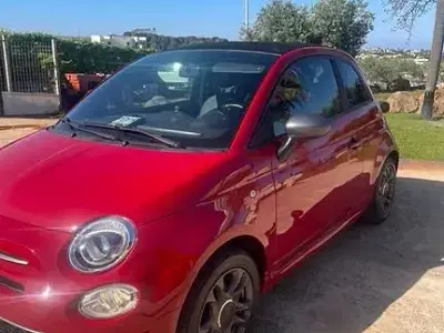 Usata Fiat 500 S 69 CV (50 kW) 2017 Rosso Cabrio