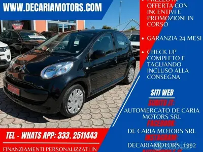 Usata Citroën C1 68 CV (50 kW) 2008 Nero Utilitaria
