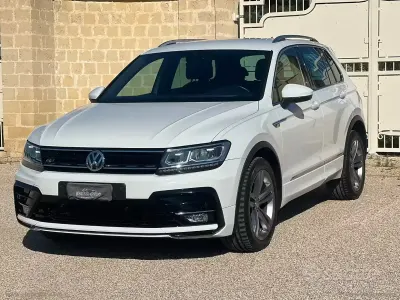 Usata VW Tiguan Sport 150 CV (110 kW) 2018 Bianco SUV