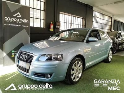 Usata Audi A3 Ambiente 102 CV (75 kW) 2007 Blu Utilitaria