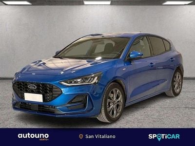 Usata Ford Focus ST-Line X 125 CV (91 kW) 2023 Blu Berlina