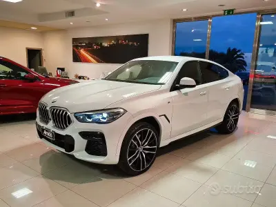 Usata BMW X6 M Sport 286 CV (210 kW) 2022 Bianco SUV