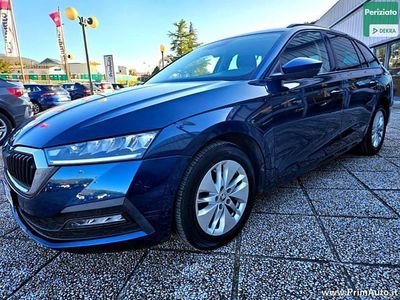 Usata Skoda Octavia Ambition 150 CV (110 kW) 2021 Blu Station wagon