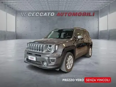 Usata Jeep Renegade Limited 190 CV (139 kW) 2021 Grigio SUV