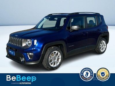 Usata Jeep Renegade Limited 150 CV (110 kW) 2021 Blu SUV