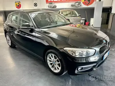 Usata BMW 118 Advantage 150 CV (110 kW) 2019 Nero Utilitaria