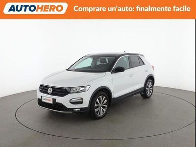 Usata VW T-Roc Style 115 CV (84 kW) 2020 Bianco SUV