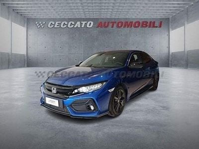 Usata Honda Civic Elegance 126 CV (92 kW) 2021 Blu Utilitaria