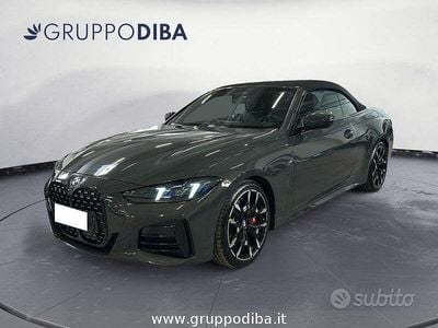 Usata BMW 420 M Sport 190 CV (139 kW) 2025 Grigio Cabrio