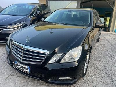 Usata Mercedes E250 Avantgarde 210 CV (154 kW) 2012 Nero Berlina