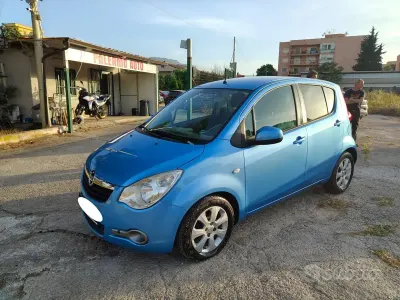 Usata Opel Agila Enjoy 86 CV (63 kW) 2008 Blu Utilitaria