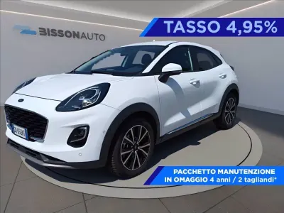 Usata Ford Puma Titanium S 125 CV (91 kW) 2023 Bianco frozen SUV