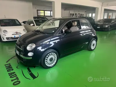 Usata Fiat 500 Lounge 95 CV (69 kW) 2012 Nero Utilitaria