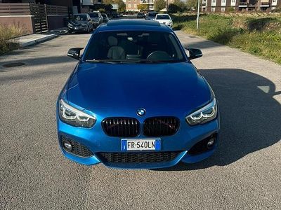 Usata BMW 116 M Sport 2017 Blu Utilitaria