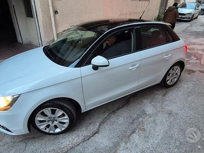 Usata Audi A1 Sportback 90 CV (66 kW) 2014 Bianco Utilitaria