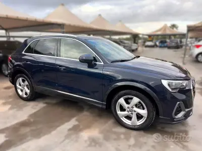 Usata Audi Q3 Design 150 CV (110 kW) 2020 Blu SUV
