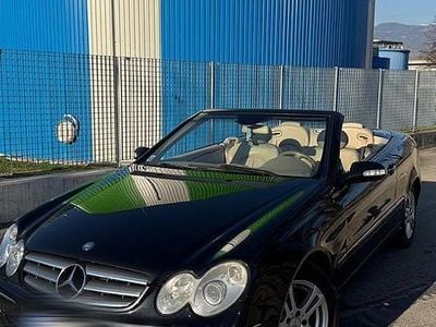 Usata Mercedes CLK200 Elegance 163 CV (119 kW) 2003 Nero Cabrio