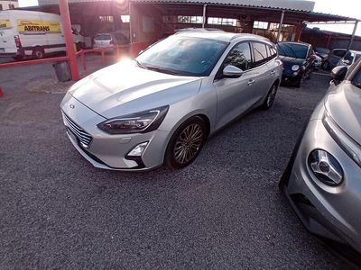 Usata Ford Focus Titanium 120 CV (88 kW) 2019 Argento Station wagon