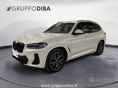 Usata BMW X3 M Sport 190 CV (139 kW) 2022 Bianco SUV