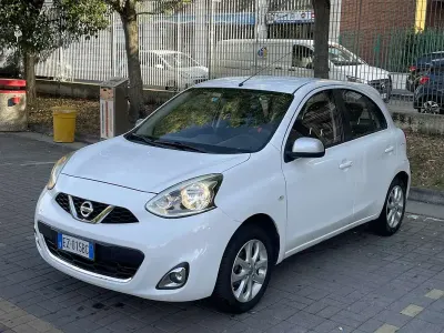Usata Nissan Micra 80 CV (58 kW) 2015 Bianco Utilitaria