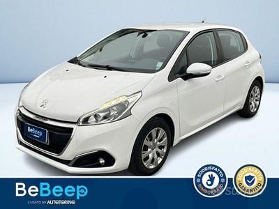 Usata Peugeot 208 Active 82 CV (60 kW) 2016 Bianco pastello Utilitaria