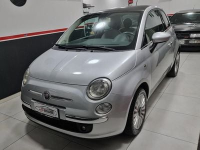 Usata Fiat 500 Lounge 75 CV (55 kW) 2009 Argento Cabrio