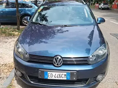 Usata VW Golf VI Highline 105 CV (77 kW) 2010 Grigio Utilitaria