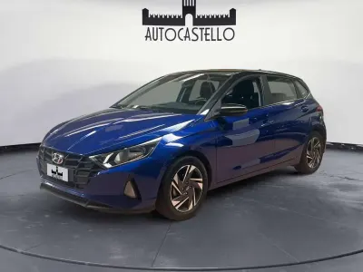 Usata Hyundai i20 82 CV (60 kW) 2022 Blu/azzurro Utilitaria