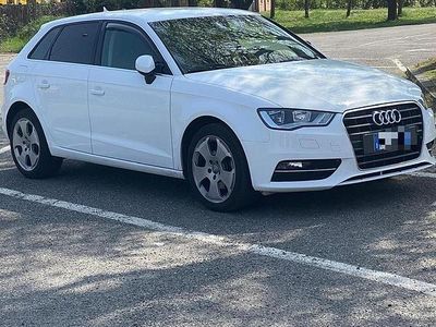 Usata Audi A3 105 CV (77 kW) 2016 Bianco Berlina