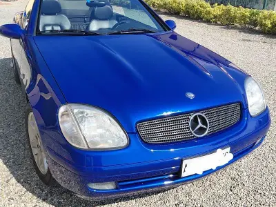 Usata Mercedes SLK200 192 CV (141 kW) 1997 Blu/azzurro Cabrio