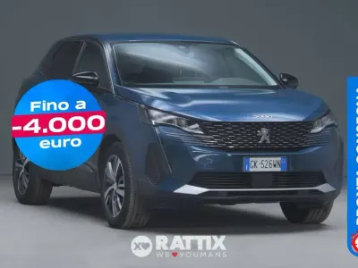 Usata Peugeot 3008 Allure 131 CV (96 kW) 2022 Blu SUV