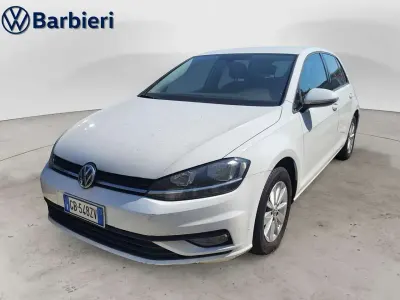 Usata VW Golf VII Trendline 116 CV (85 kW) 2019 Bianco Berlina