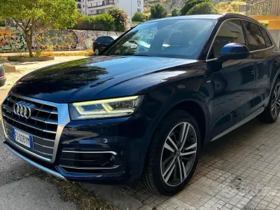 Usata Audi Q5 S-line plus 190 CV (139 kW) 2019 Blu SUV