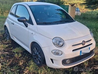 Usata Fiat 500 Sport 95 CV (69 kW) 2018 Bianco Berlina