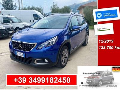 Usata Peugeot 2008 Signature Sky 102 CV (75 kW) 2019 Blu SUV