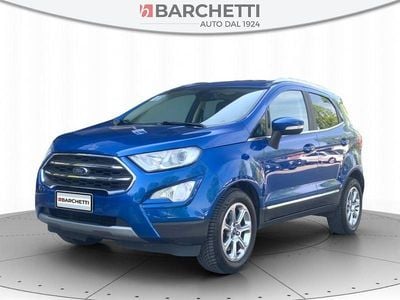 Usata Ford Ecosport Titanium 99 CV (72 kW) 2018 Blu SUV