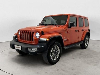 Usata Jeep Wrangler Sahara 199 CV (146 kW) 2020 Arancione SUV