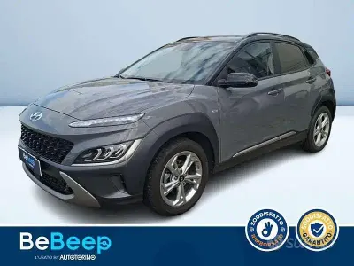 Usata Hyundai Kona Style 120 CV (88 kW) 2022 Grigio SUV