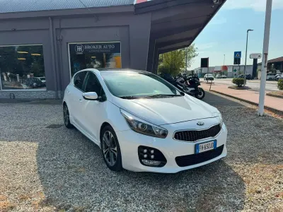 Usata Kia Ceed GT GT-Line 136 CV (100 kW) 2017 Bianco Berlina