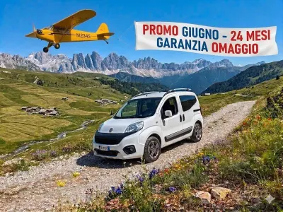 Usata Fiat Qubo Trekking 80 CV (58 kW) 2018 Bianco Monovolume
