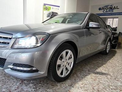 Usata Mercedes C200 Avantgarde 136 CV (100 kW) 2013 Grigio Berlina
