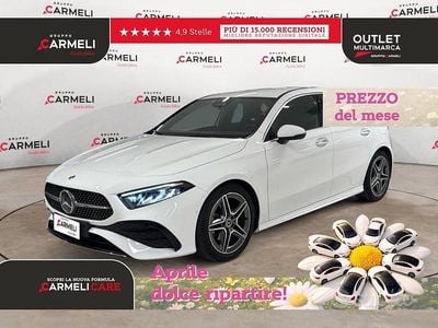 Usata Mercedes A180 Advanced Plus 116 CV (85 kW) 2023 Bianco Berlina