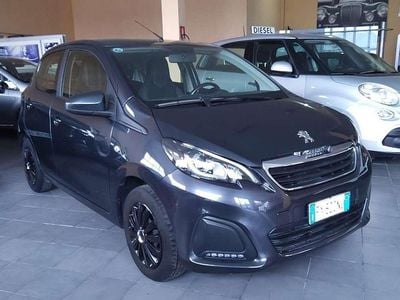 Usata Peugeot 108 Active 72 CV (52 kW) 2019 Nero Utilitaria
