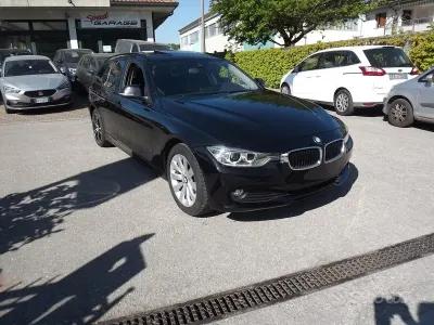 Usata BMW 320 Sport Line 184 CV (135 kW) 2015 Nero Station wagon
