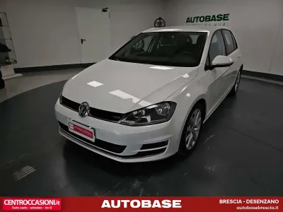 Brugt VW Golf VII Highline 110 HK (80 kW) 2016 Hvid Sedan