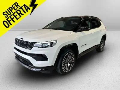 Nuova Jeep Compass Summit 131 CV (96 kW) 2025 Alpine white + tetto nero SUV
