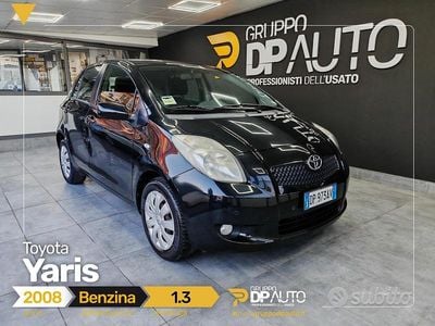 Usata Toyota Yaris Sol 87 CV (63 kW) 2008 Nero Utilitaria