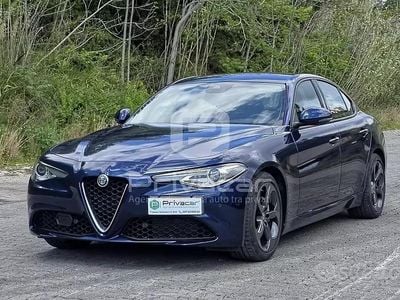 Usata Alfa Romeo Giulia Business 160 CV (117 kW) 2020 Blu Berlina