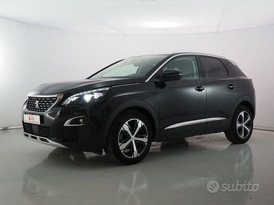 Usata Peugeot 3008 Allure 131 CV (96 kW) 2020 Nero SUV