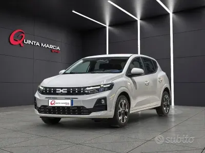 Nuova Dacia Sandero 119 CV (87 kW) 2026 Bianco Berlina